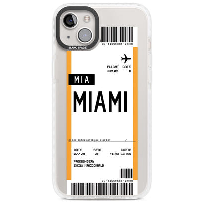 Personalised Miami Boarding Pass