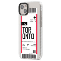 Personalised Toronto Boarding Pass