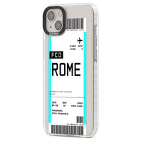 Personalised Rome Boarding Pass