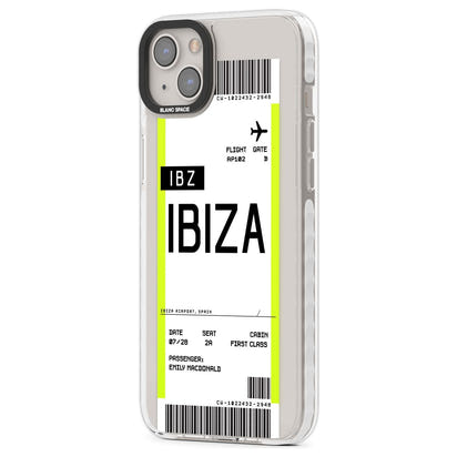 Personalised Ibiza Boarding Pass