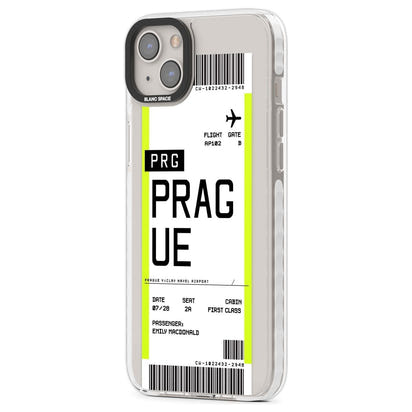Personalised Prague Boarding Pass