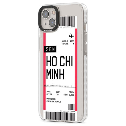 Personalised Ho Chi Minh Boarding Pass