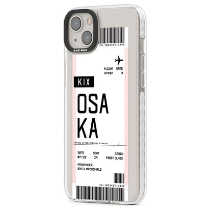Personalised Osaka Boarding Pass