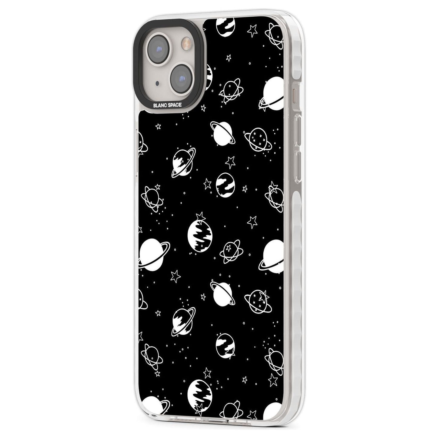 White Planets On Black