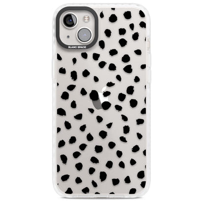 Black Dalmatian Polka Dot