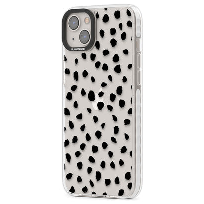 Black Dalmatian Polka Dot