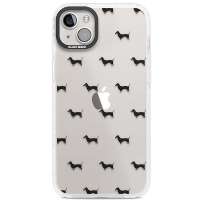 Dachshund Pattern Clear