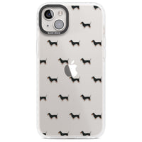 Dachshund Pattern Clear