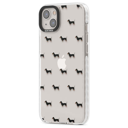 Dachshund Pattern Clear