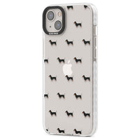 Dachshund Pattern Clear