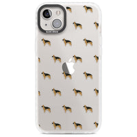 German Shepherd Pattern Clear