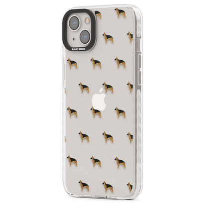 German Shepherd Pattern Clear
