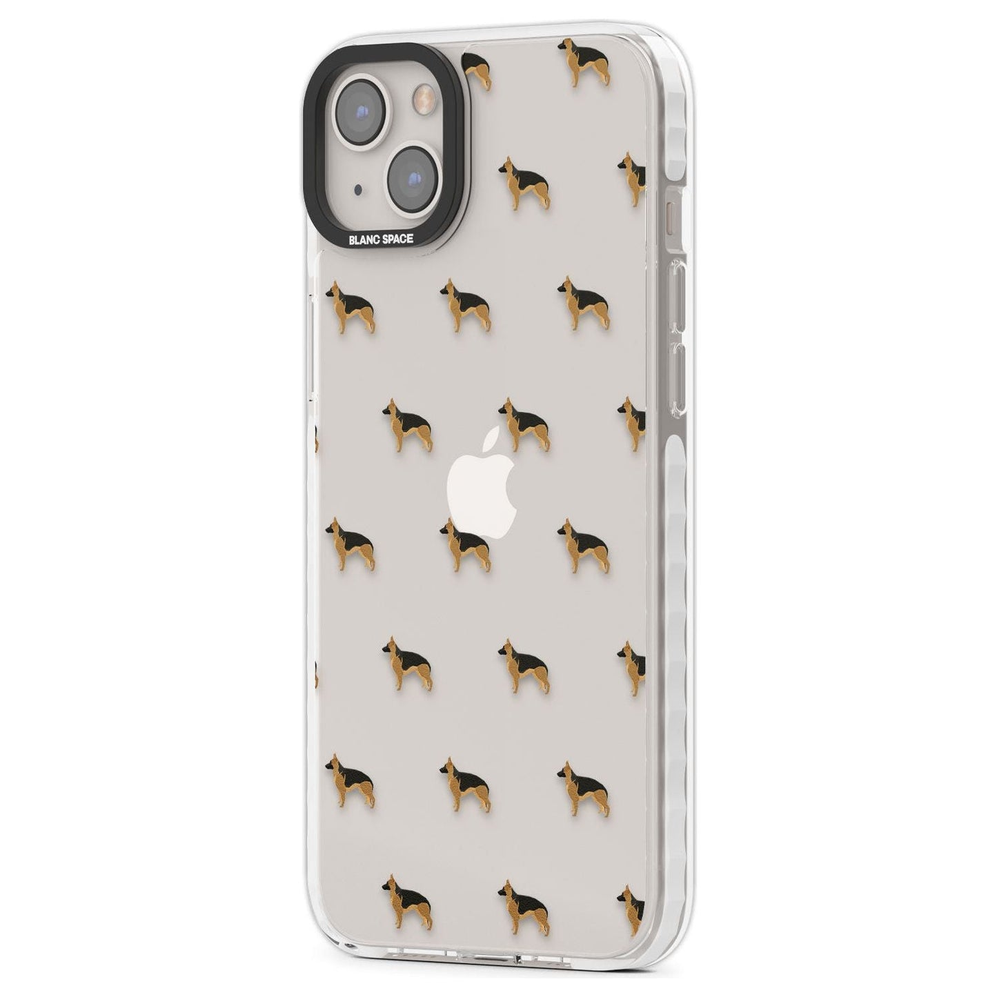German Shepherd Pattern Clear