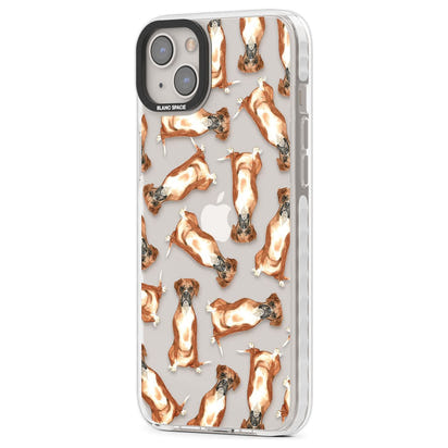 Boxer-Aquarell-Hundemuster