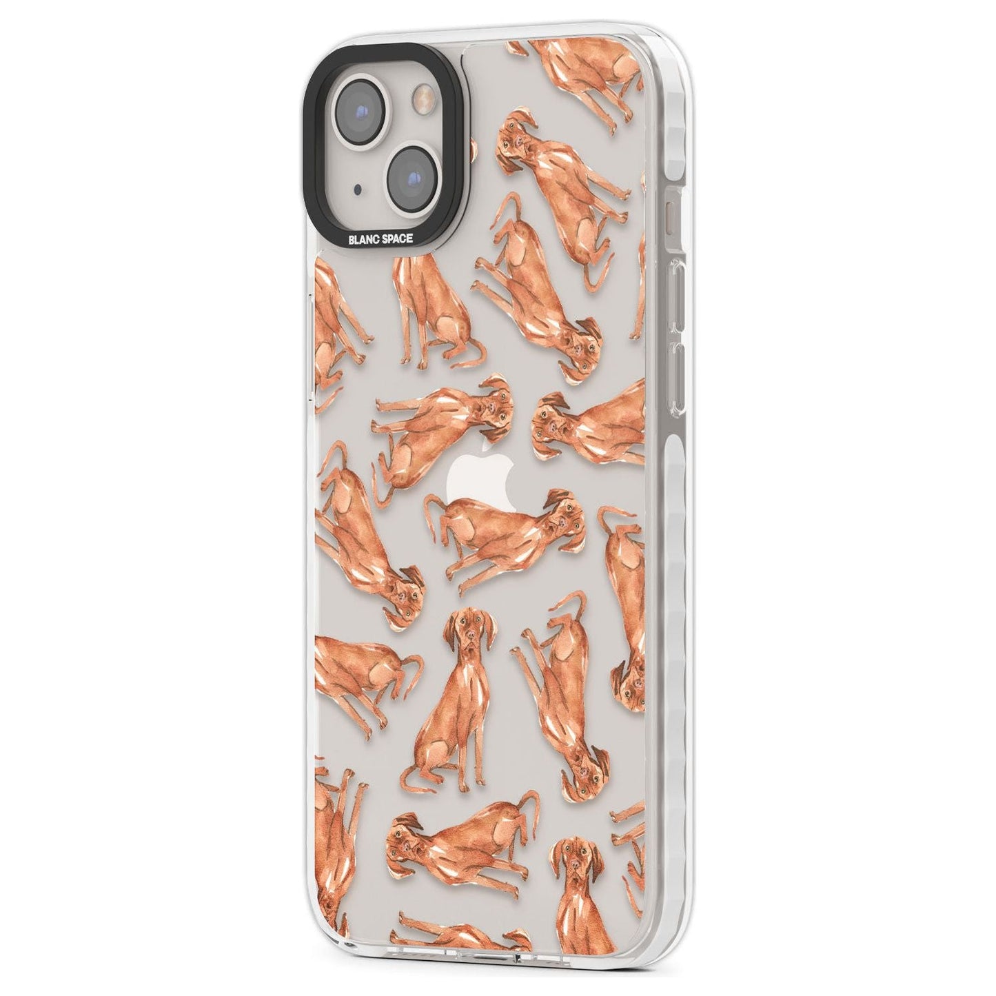 Hungarian Vizsla Watercolor Pattern