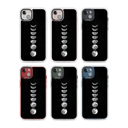 Light Watercolour Moons