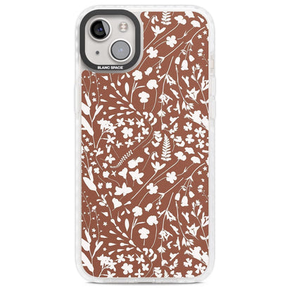 Bouquet de fleurs sauvages sur terre cuite