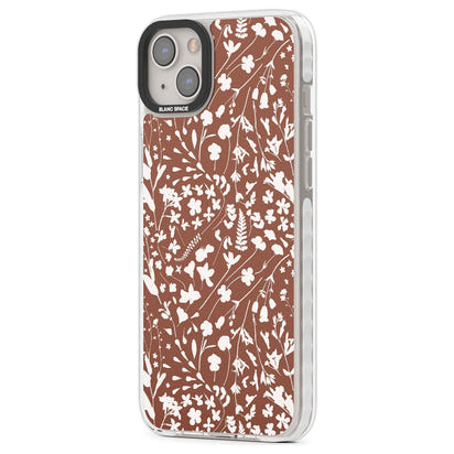 Bouquet de fleurs sauvages sur terre cuite