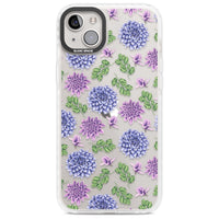 Purple Dahlias Floral