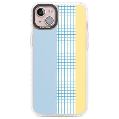 Abstract Grid Blue & Yellow