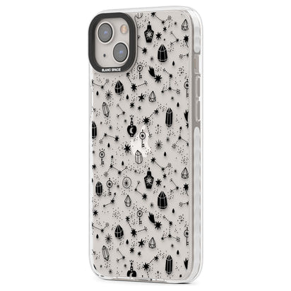 Black Cosmic Crystal