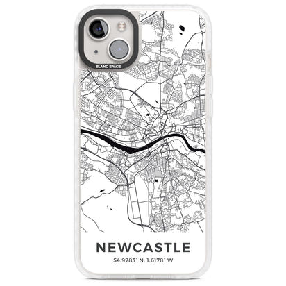Stadtplan von Newcastle