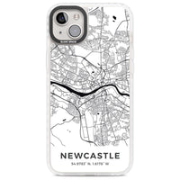 Stadtplan von Newcastle