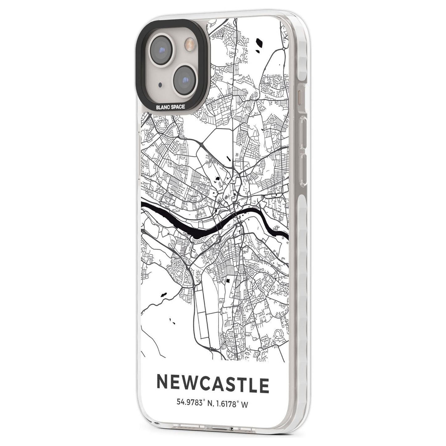Stadtplan von Newcastle