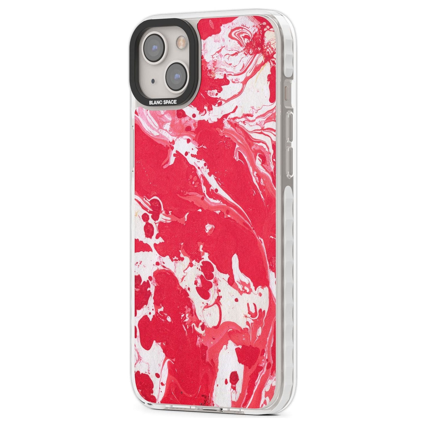 Red & White Marbled