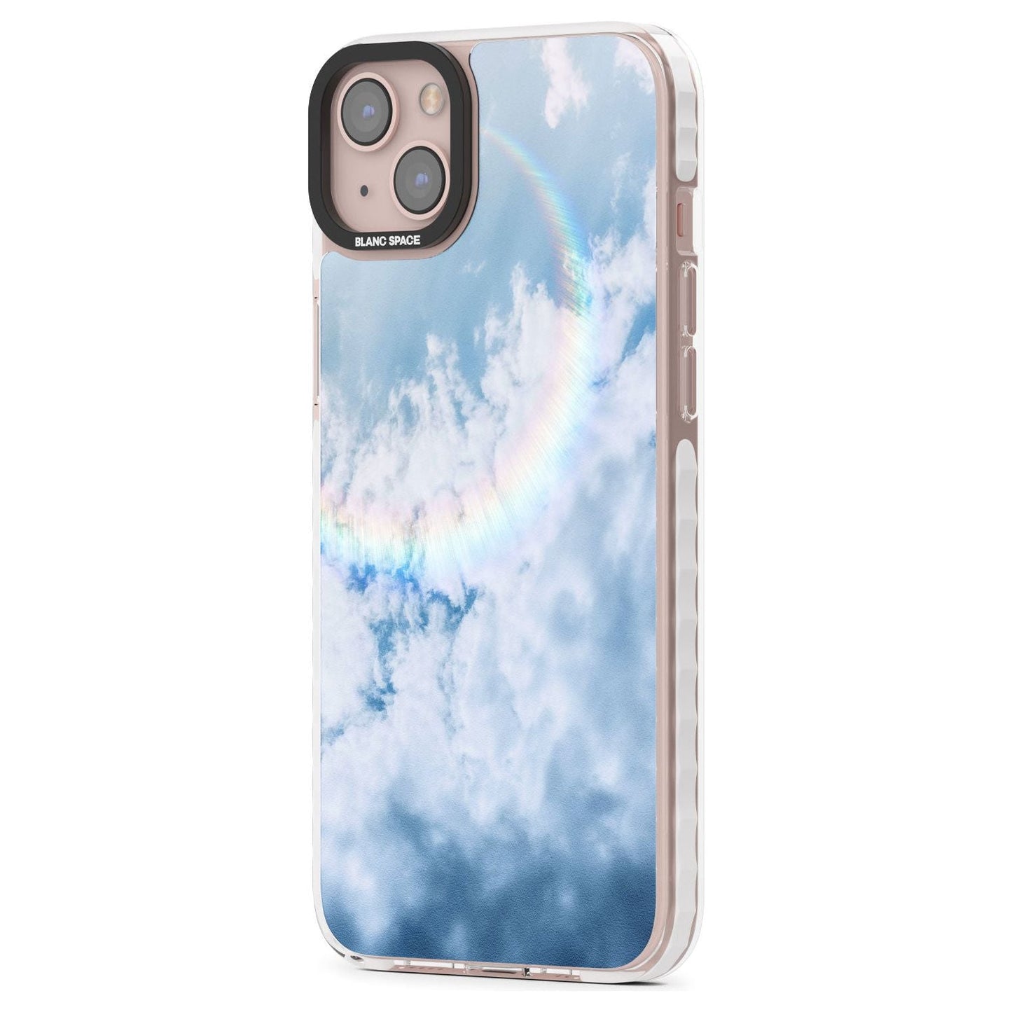 Pastellfarbener Regenbogenhimmel