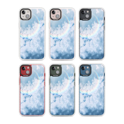 Pastellfarbener Regenbogenhimmel