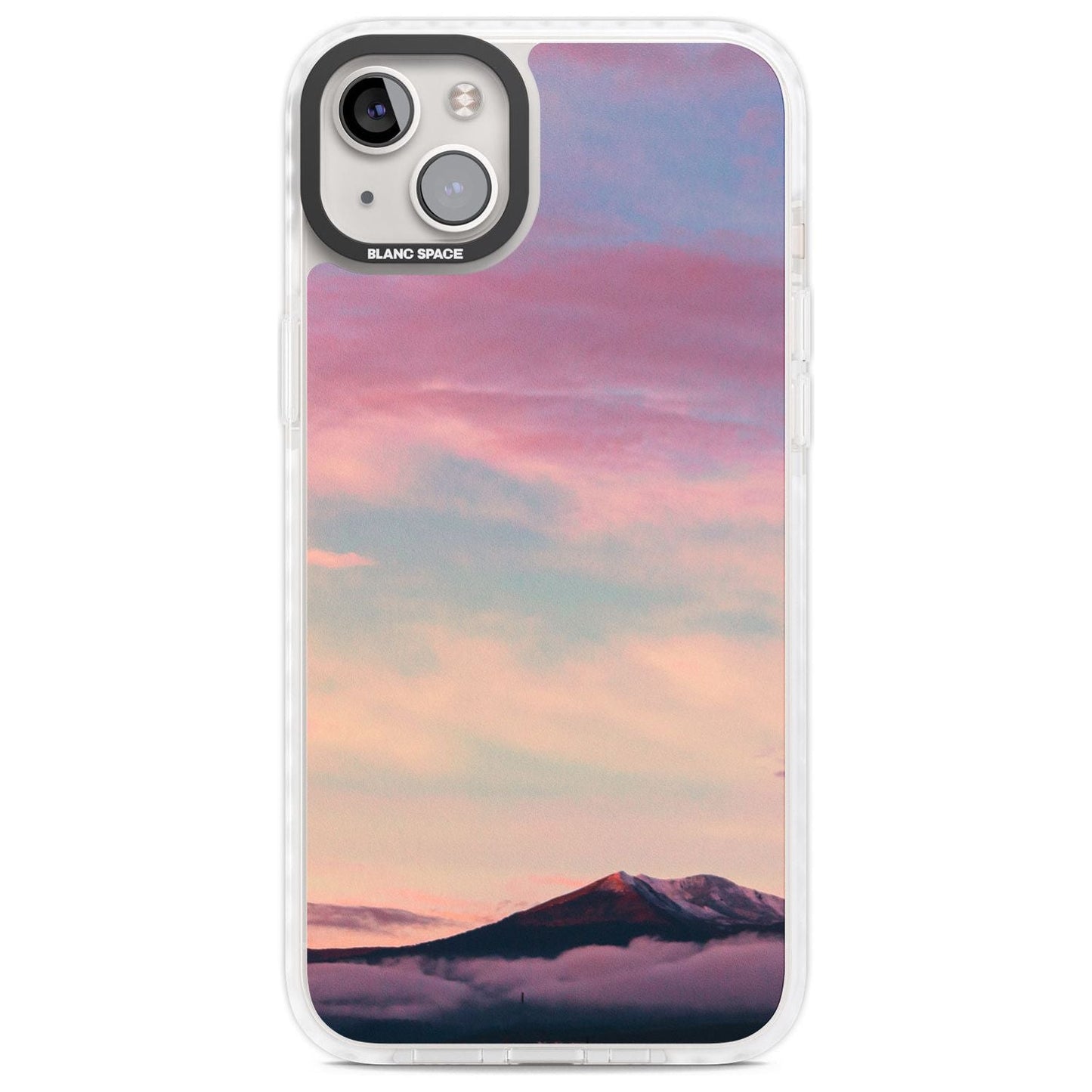 Pastel Mountain Sunset