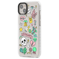 Autocollant introverti