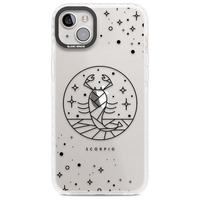 Emblème du Scorpion - Design Cosmique