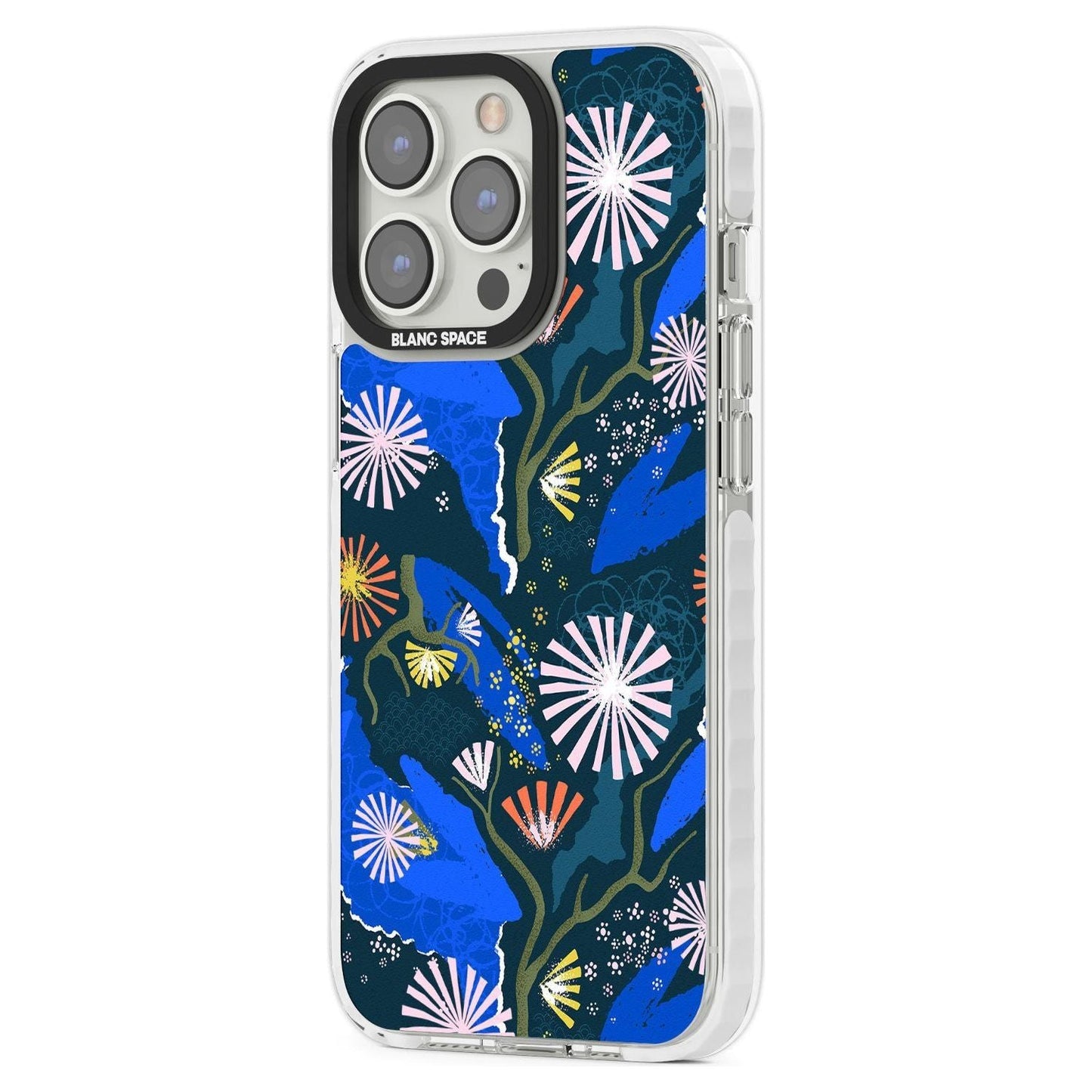 Dark Botanicals Abstract Pattern