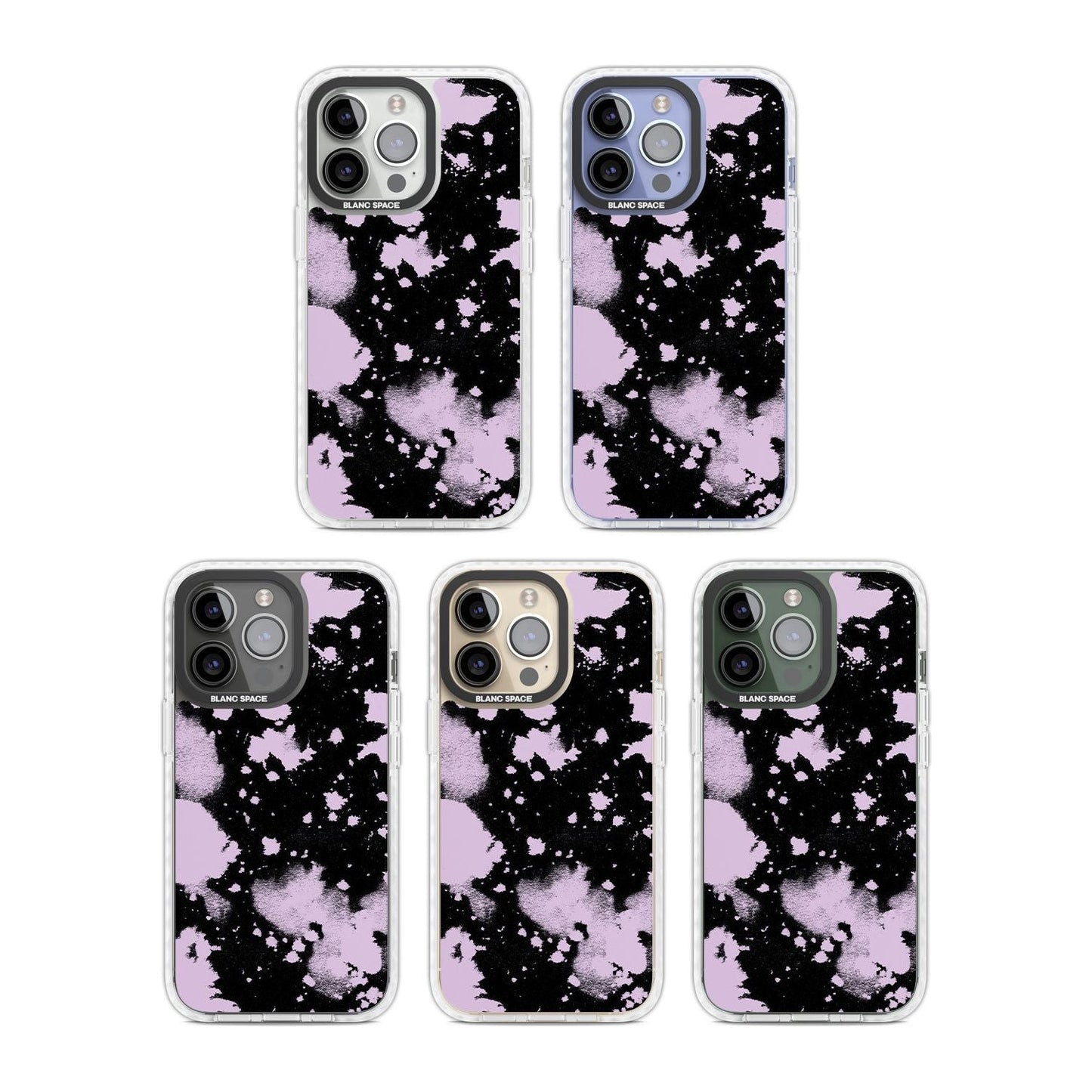 Pink & Black Acid Wash Tie Dye