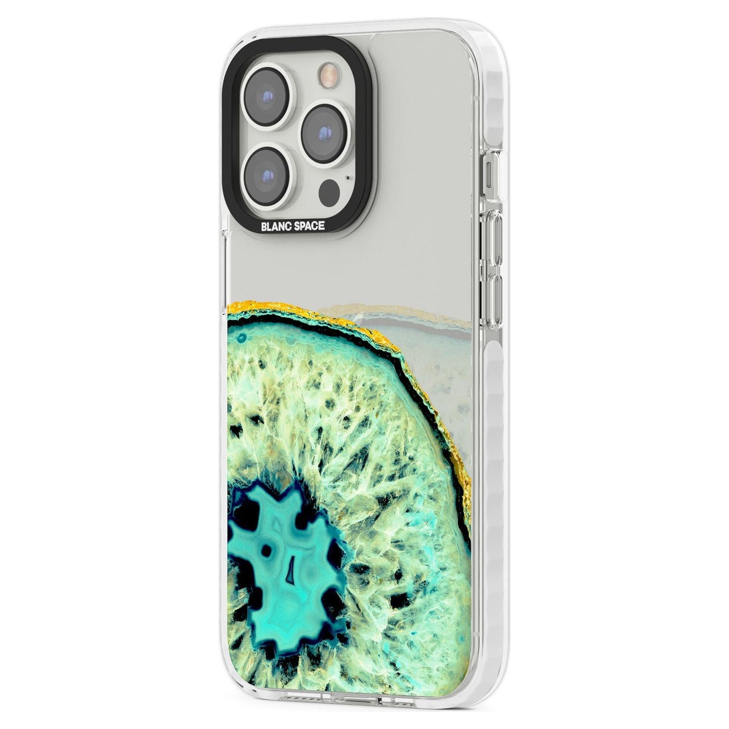 Géode turquoise en cristal