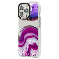 Tranche de cristal d'améthyste