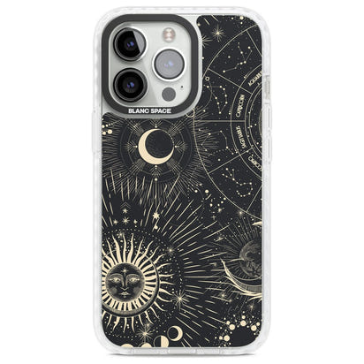 Soleil cosmique et symboles du zodiaque