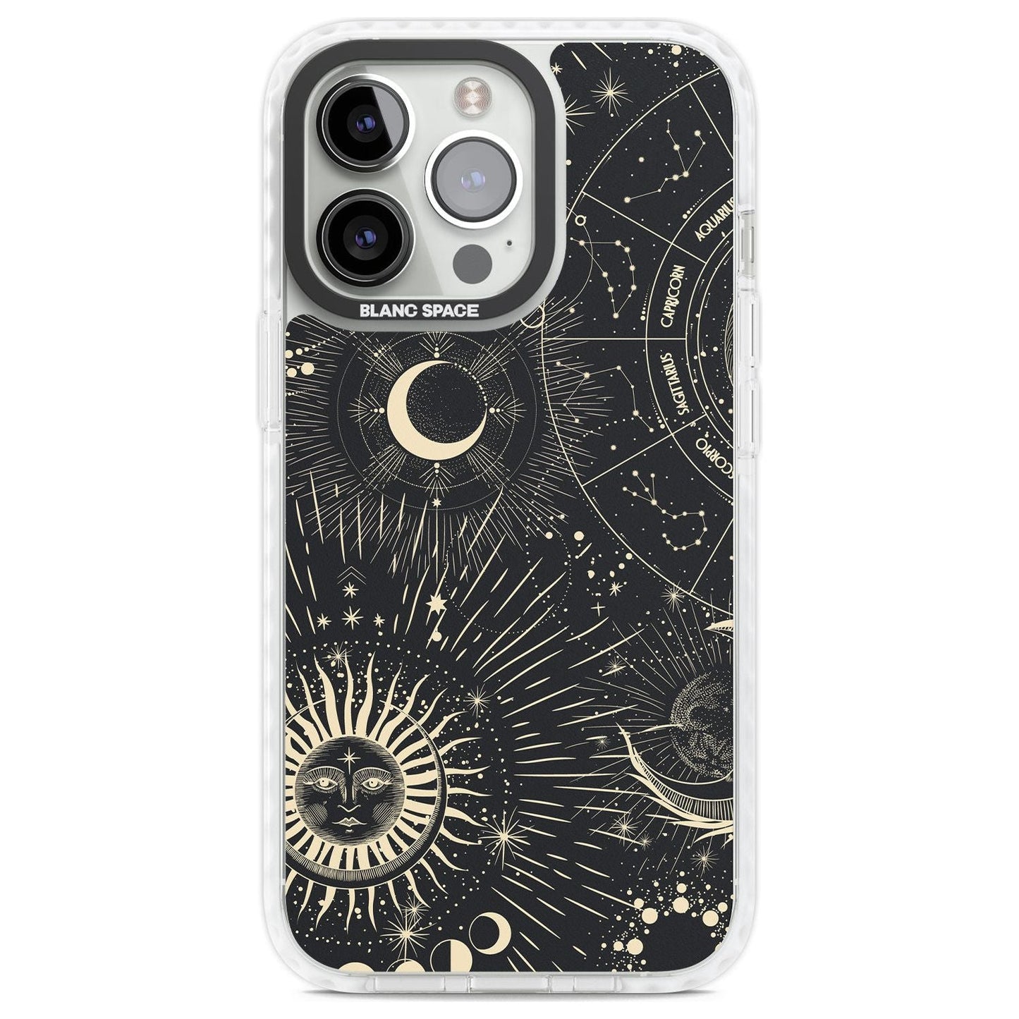 Soleil cosmique et symboles du zodiaque