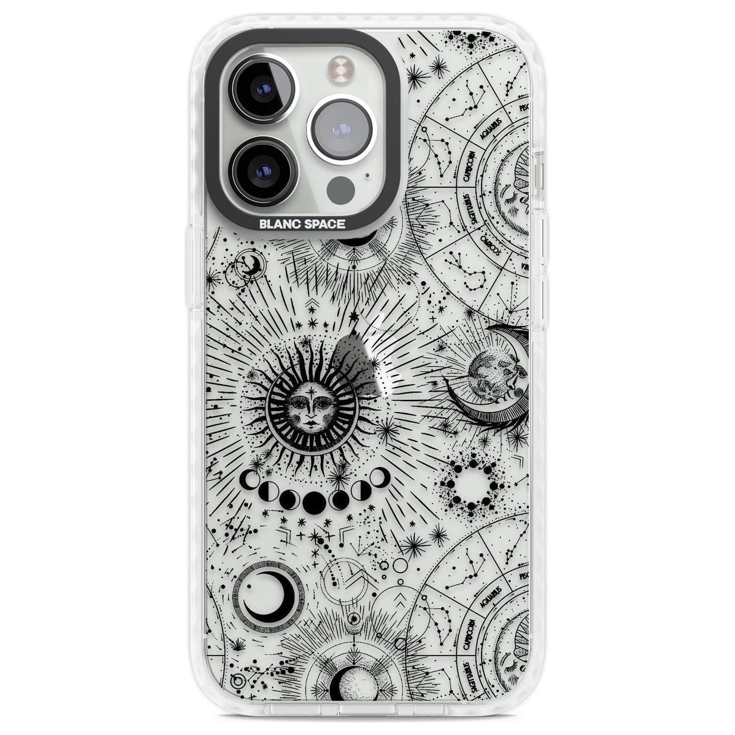 Soleils et Zodiaque Carte solaire