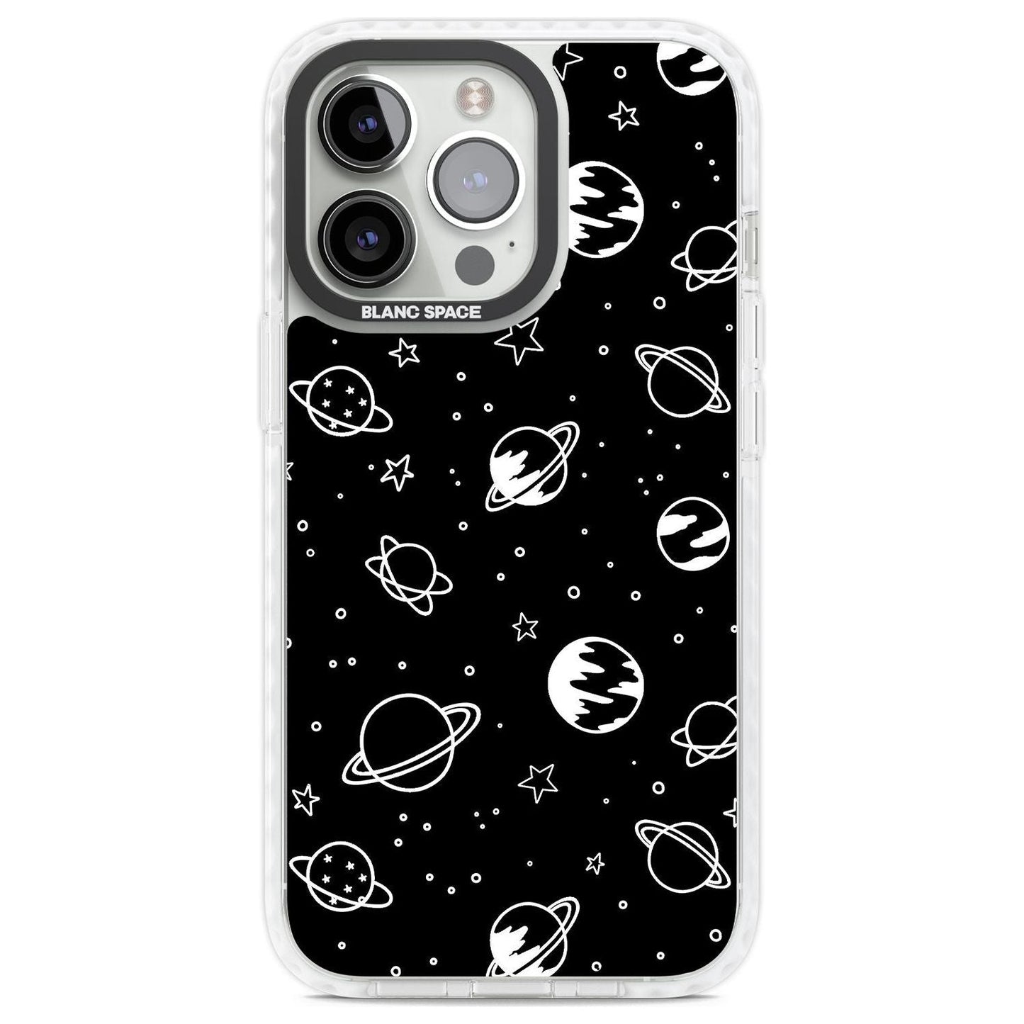 Cosmic Sketch White Black