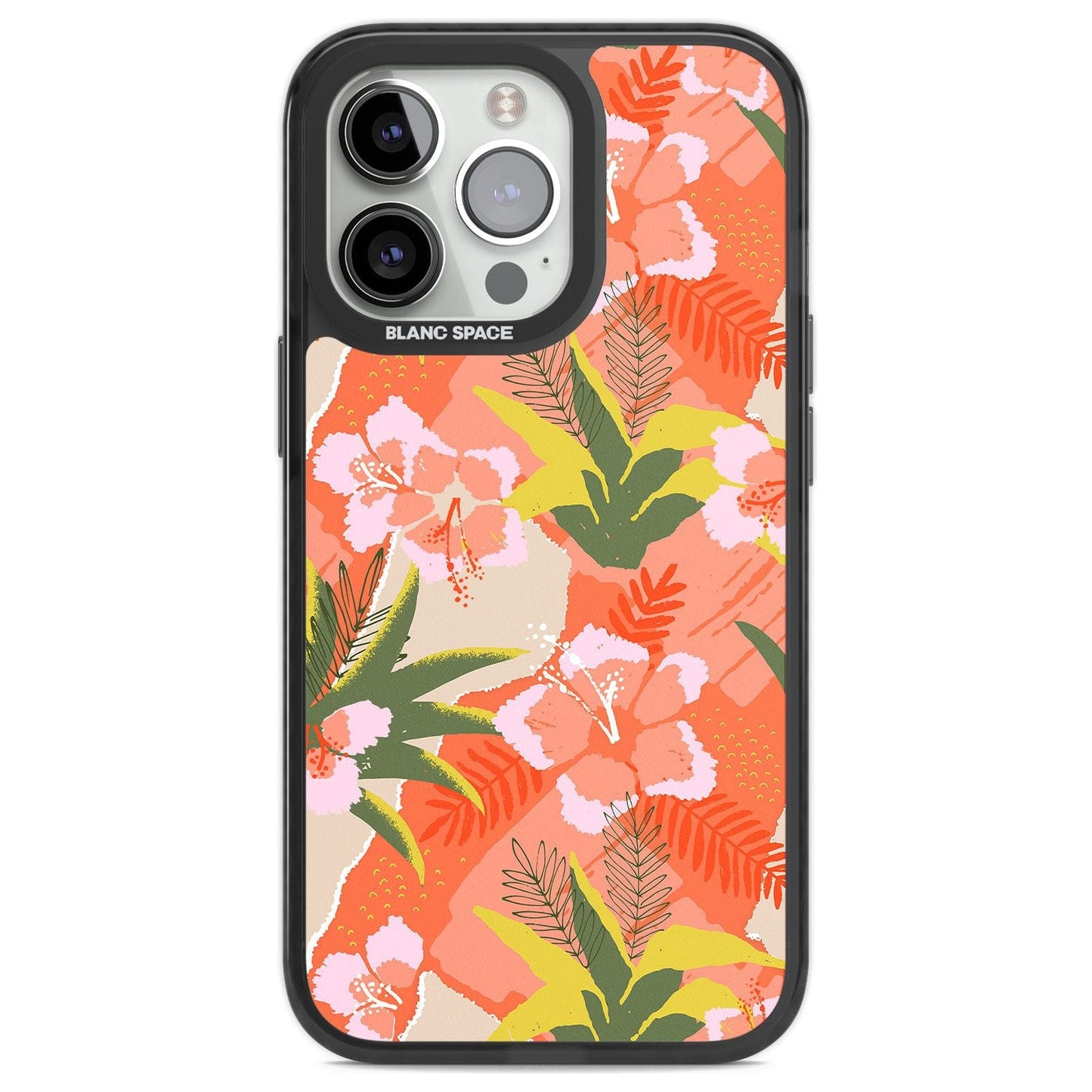 Hawaiian Flowers Abstract Pattern