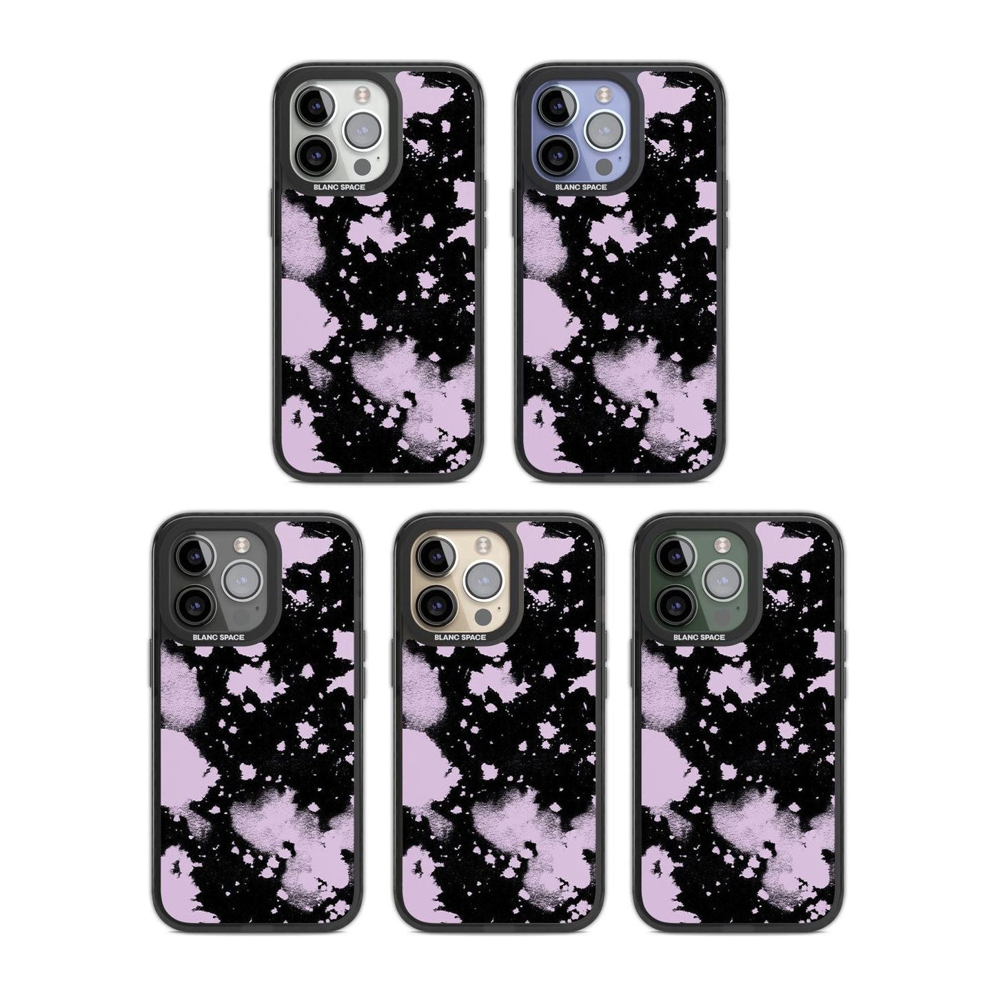 Pink & Black Acid Wash Tie Dye