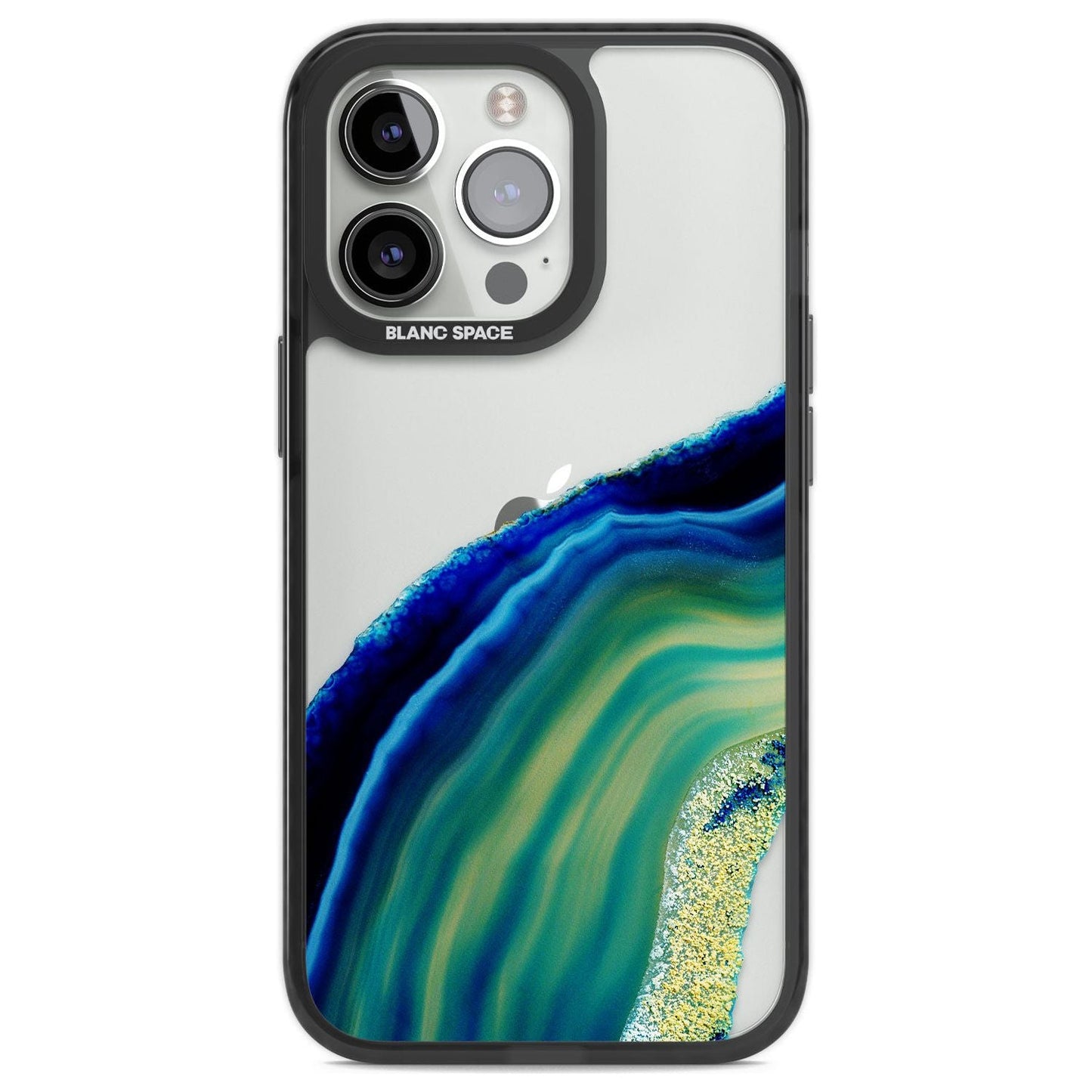 Grüne und blaue Smaragd-Geode