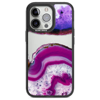 Tranche de cristal d'améthyste