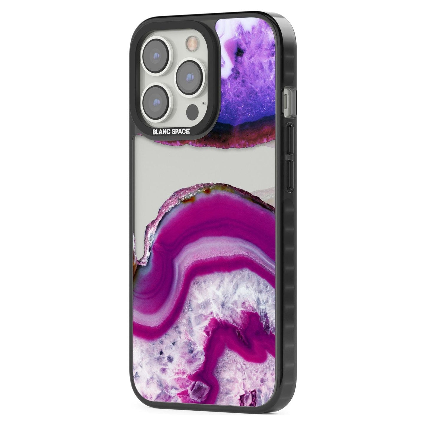 Tranche de cristal d'améthyste