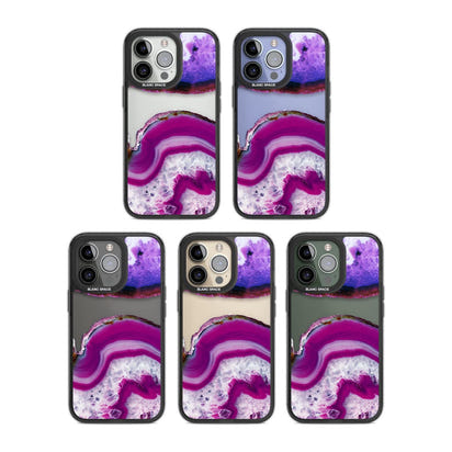 Tranche de cristal d'améthyste