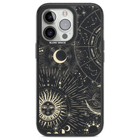 Soleil cosmique et symboles du zodiaque