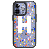 Personalised Abstract Floral Initial